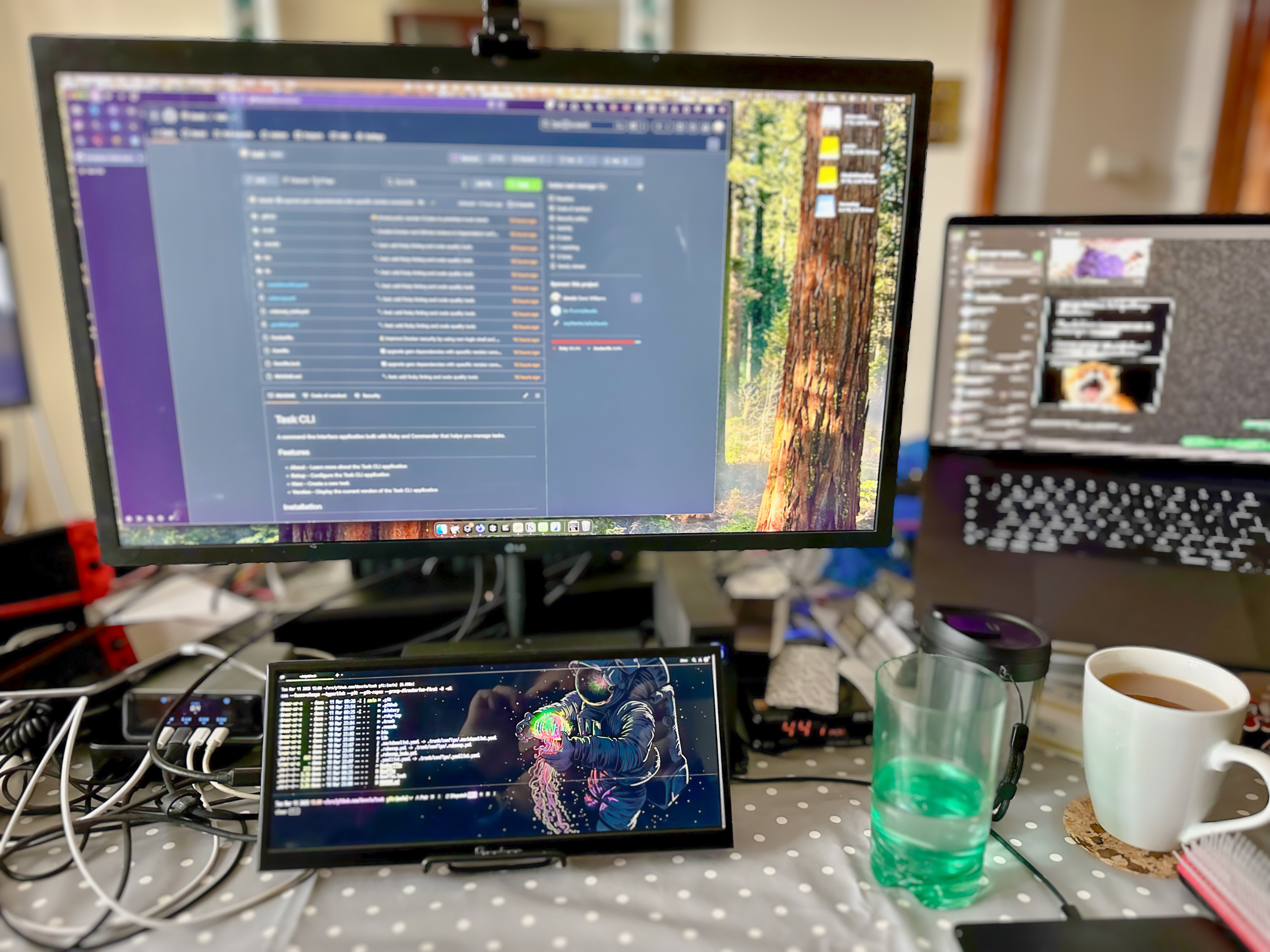 Dedicated terminal monitor
